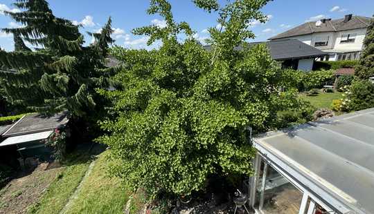 Bild von Familien(t)raum mit Garten, Pool & Platz für alle – Doppelhaushälfte in Hochheim