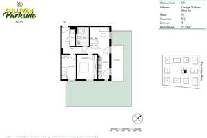 SULLIVAN Parkside: 3-Zimmer-Erdgeschosswohnung mit eigenem Garten – George-Sullivan-Ring 40, 68309 Käfertal, Mannheim – Vorschaubild 11