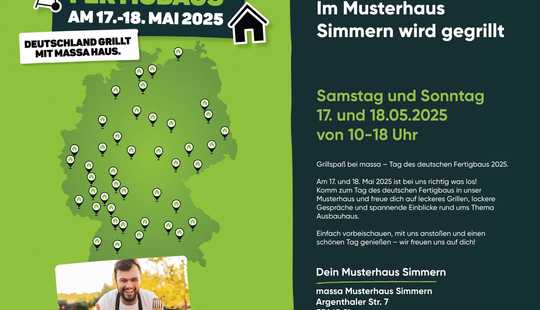 Bild von Tag des deutschen Fertigbaus bei Massa in Simmern am 17. und 18. Mai