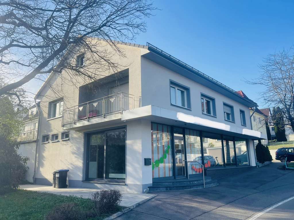 MFH m. Gewerbefl., Dopp.-Garage & 4 Stellpl. in Ulm Safranberg