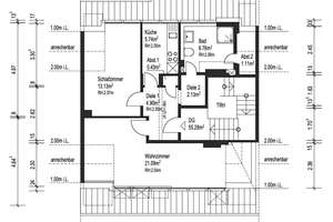 Provisionsfrei* SOFORT FREI! Rhein-nah - 2-Zm Penthouse Oberkassel - renoviert, Klimaanlage Einbaukü – Columbusstrasse 42, 40549 Oberkassel, Düsseldorf – Vorschaubild 45