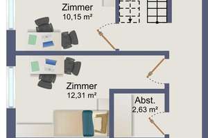 Platz für die ganze Familie - 6,5-Zi.-Maisonette in Ergenzingen mit Balkon & VVS in 5 Gehmin. – Gäustraße 24, 72108 Rottenburg am Neckar – Vorschaubild 14
