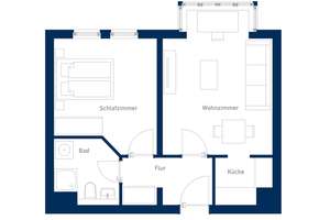 Erstbezug nach Sanierung inkl. Einbauküche und Stellplatz – Stuttgarter Allee 31, 4209 Grünau-Mitte, Leipzig – Vorschaubild 2