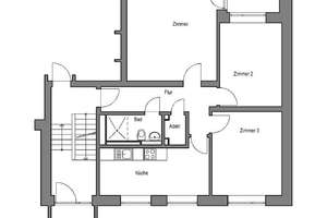 Wir modernisieren für Sie - 3- Zimmer-Wohnung mit neuem Bad und Balkon  - "Freie Scholle eG" – Innstr. 14, 33689 Sennestadt, Bielefeld – Vorschaubild 7
