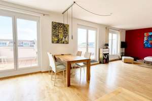 Traumhafte 3-Zimmer-Dachterrassen-Wohnung mit Blick nach Süden