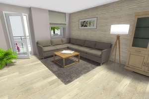 4-Raum-Balkonwohnung im Altbau mit 2 Bädern – Körnerstr. 28, 9130 Sonnenberg, Chemnitz – Vorschaubild 3