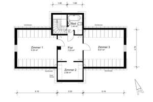 Großzügige Maisonettewohnung mit ca. 130m und 20 m Terrasse – Die vollständige Adresse der Immobilie erhältst du vom Anbieter., 28277 Kattenturm, Bremen – Vorschaubild 15