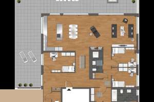 Flagship-Loft-Penthouse · 270 m² · 140 m² Dachterrasse · Skyline-Blick Frankfurt – In der Au 25, 60489 Rödelheim, Frankfurt am Main – Vorschaubild 6
