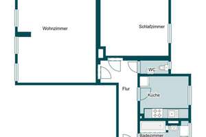 Urban wohnen: 2 Zimmer, bezugsfrei – U-Bahn vor der Tür – Die vollständige Adresse der Immobilie erhältst du vom Anbieter., 90409 Maxfeld, Nürnberg – Vorschaubild 7