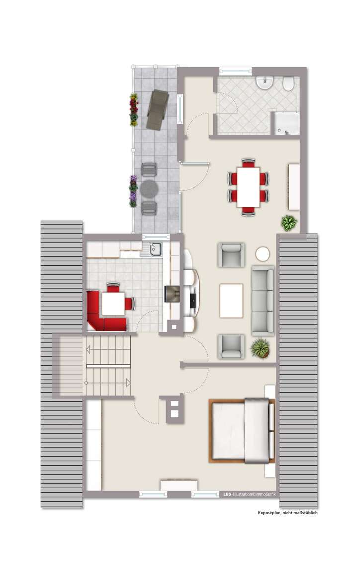 Grundriss Dachgeschoss