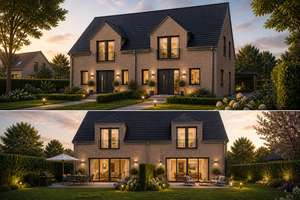 Ruhige Gartenlage: moderne Neubau-DHH in Seevetal-Lindhorst – Die vollständige Adresse der Immobilie erhältst du vom Anbieter., 21218 Seevetal – Vorschaubild 3
