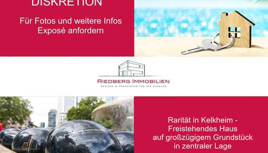 Bild von Rarität in Kelkheim – Freistehendes Haus auf großzügigem Hanggrundstück in zentraler Toplage