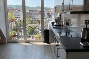 2,5-Zimmer-Loft  in Stuttgart-West mit Weitblick ab 01.09.  – Schloßstraße 61, 70176 Feuersee, Stuttgart – Vorschaubild 1