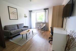 Vollständig und modern möbliertes Appartement mit Balkon und Aufzug in Top Lage – Die vollständige Adresse der Immobilie erhältst du vom Anbieter., 90489 Wöhrd, Nürnberg – Vorschaubild 1