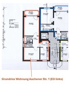 Traumhaft ruhige Erdgeschoss-2-Zimmer-Wohnung mit Balkon