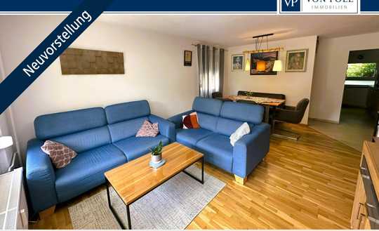 Stilvoll Wohnen im Grünen - Modernisierte 3-Zimmer Wohnung mit Loggia & Garage!
