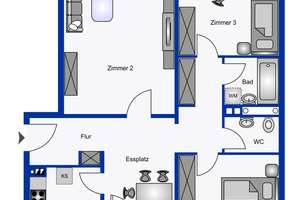 Darmstadt Investmentchance: Wohnung unter Marktwert – Bartningstr. 20, 64289 Kranichstein, Darmstadt – Vorschaubild 7