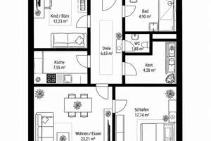 Lederer19 | Frisch sanierte 3-Zimmer-Wohnung mit Balkon in ruhiger Altstadt-Lage. Frei! – 93047 Innenstadt, Regensburg – Vorschaubild 15
