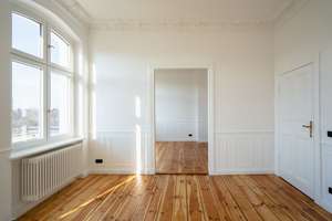 Erstbezug über den Dächern Berlins: 3-Zi Altbau mit Balkon, 3.45m hohe Decken+Stuck, Provisionsfrei – Wallenbergstrasse 2-4, 10713 Wilmersdorf, Berlin – Vorschaubild 11