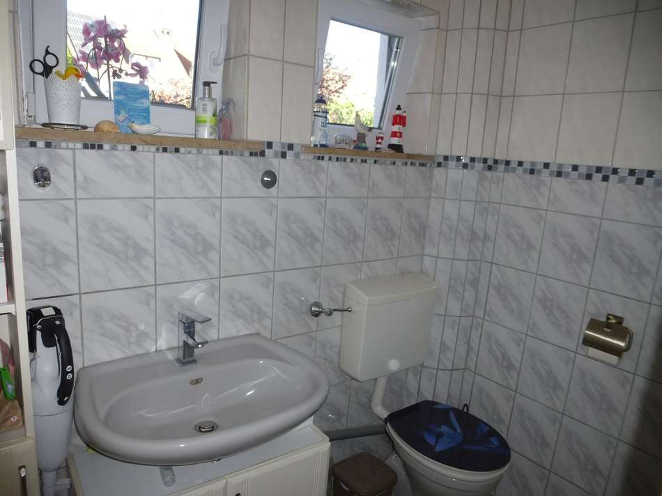 Renoviertes WC im Erdgeschoss