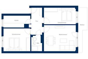  Hochwertig sanierte Wohnung mit Einbauküche!  – Viersener Straße 237, 41063 Windberg, Mönchengladbach – Vorschaubild 8