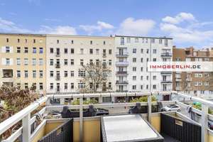 IMMOBERLIN.DE - Gemütliche Wohnung mit Balkon & Lift nahe Turmstraße