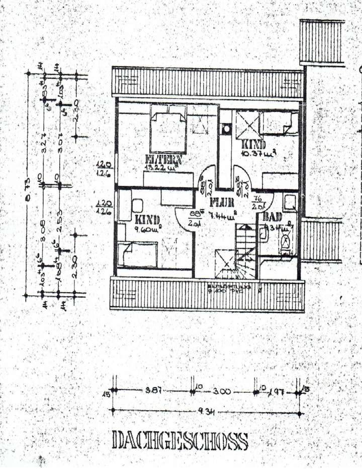 Grundriss OG Clüversbostel