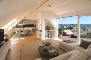 Repräsentatives Penthouse im denkmalgeschützten Jugendstil-Altbau – Weitblick über Wiesbaden! – Die vollständige Adresse der Immobilie erhältst du vom Anbieter., 65197 Rheingauviertel / Hollerborn, Wiesbaden – Vorschaubild 3