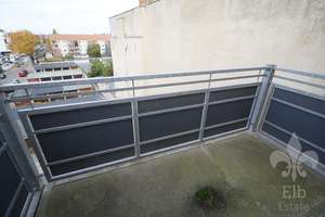 Tolle Aussicht vom Balkon - praktische 3 Raum Wohnung in Stadtfeld-Ost ist ab sofort bezugsfrei – 39108 Stadtfeld Ost, Magdeburg – Vorschaubild 6