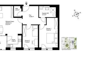 Mehr Raum fürs Leben – 3 Zimmer im Neubau – 79115 Haslach-Gartenstadt, Freiburg im Breisgau – Vorschaubild 7