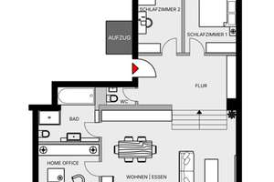 Stilvolle Altbaueinheit am Rotkreuzplatz – flexibel gestaltbar, einzigartig gelegen – Die vollständige Adresse der Immobilie erhältst du vom Anbieter., 80634 Neuhausen, München – Vorschaubild 8