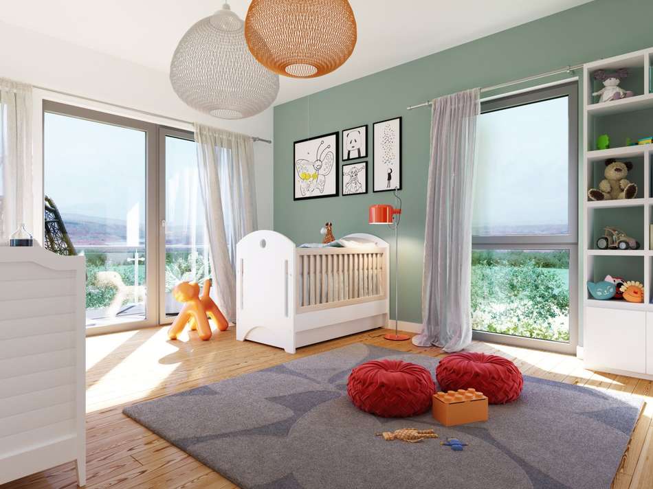 Modernes Babyzimmer