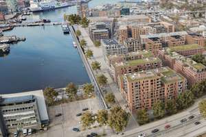 Barrierefreie  3-Zimmer-Neubauwohung mit Balkon und Wasserlage – Willy-Brandt-Ufer 4, 24143 Gaarden-Ost, Kiel – Vorschaubild 16
