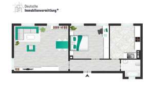 Helle 2 ZKB-Wohnung im 3. OG für Kapitalanleger und Eigennutzer – Die vollständige Adresse der Immobilie erhältst du vom Anbieter., 40217 Friedrichstadt, Düsseldorf – Vorschaubild 14