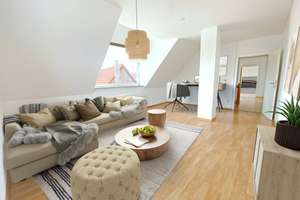 Doppelhaushälfte in Bubenreuth - Unikat mit Geschichte – Die vollständige Adresse der Immobilie erhältst du vom Anbieter., 91088 Bubenreuth – Vorschaubild 1