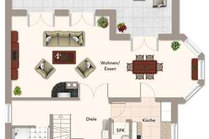 Idylle pur: Einfamilienhaus mit Kamin, Teich & Terrasse – Sofort verlieben! – Die vollständige Adresse der Immobilie erhältst du vom Anbieter., 14129 Nikolassee, Berlin – Vorschaubild 8