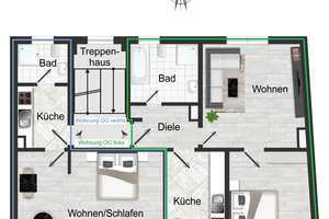 Provisionsfrei: Sanierungsbedürftiges Mehrfamilienhaus mit vielseitigen Nutzungsmöglichkeiten! – Die vollständige Adresse der Immobilie erhältst du vom Anbieter., 68199 Neckarau, Mannheim – Vorschaubild 3