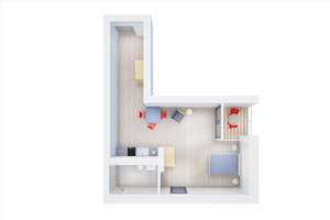 Neubau | Moderne 1 Zimmer-Wohnung – *Erstbezug ab 01.09.2026* - WE13 – Friedrich-Voigtländer-Str. 46, 38104 Wabe-Schunter-Beberbach, Braunschweig – Vorschaubild 5