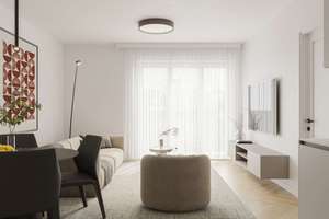 2-Zimmer-Neubauwohnung mit Balkon – stilvoll und komfortabel wohnen