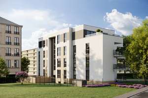 KfW-40 Neubau 3-Raum-Wohnung am Kaßberg – 100.000 € KfW-Darlehen ab 0,01 % möglich – Kaßbergstraße 14, 9112 Kaßberg, Chemnitz – Vorschaubild 1