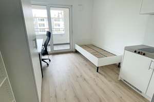 N-Johannis ! Möblierte 1-ZW, 20 m², großer Balkon, 3.OG mit Aufzug – Die vollständige Adresse der Immobilie erhältst du vom Anbieter., 90419 Westfriedhof, Nürnberg – Vorschaubild 1