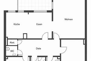 Attraktive 3-Zi-Wohnung mit Dachterrasse in Düsseldorf-Benrath – Die vollständige Adresse der Immobilie erhältst du vom Anbieter., 40597 Benrath, Düsseldorf – Vorschaubild 11