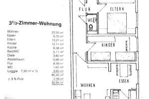 Helle 3,5-Zimmer Wohnung im 3. OG mit Balkon in Nürnberg Bleiweißviertel – Forsthofstraße 16, 90461 Glockenhof, Nürnberg – Vorschaubild 12