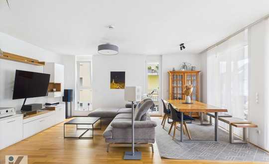 Exklusive 4-Zimmer-Wohnung mit 21 m² Terrasse und Seelage in Ludwigshafen