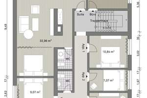 Apartmenthaus mit vielseitigem Nutzungspotenzial, 17 Zimmern auf ca. 614m² Wohn- und Nutzfläche – Die vollständige Adresse der Immobilie erhältst du vom Anbieter., 22149 Rahlstedt, Hamburg – Vorschaubild 31