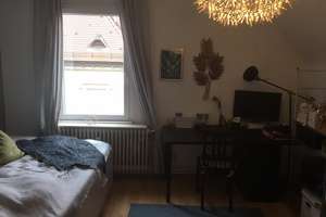 Gepflegte, teilmöbilierte 1-Zimmer-DG-Wohnung mit Einbauküche in Mannheim-Neckarau – 68199 Neckarau, Mannheim – Vorschaubild 10
