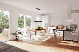 WERDEN SIE KLIMABOTSCHAFTER UND SPAREN SIE 15.000 EUR! Exklusives Bauhaus in zentraler Lage in Uetze – Hannover (Kreis) – Vorschaubild 3