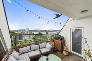 Exklusive Penthouse Wohnung am Killesberg mit viel Platz und traumhafter Aussicht, Loggia, 2 Garagen