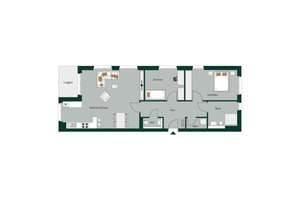 Ansprechende Neubau-3-Zimmer-Wohnung mit Loggia in der schönen Waldstadt – Die vollständige Adresse der Immobilie erhältst du vom Anbieter., 76139 Waldstadt, Karlsruhe – Vorschaubild 7