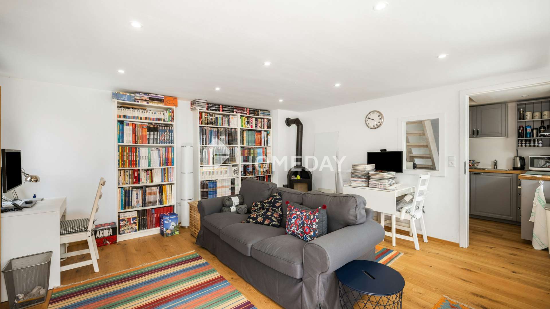 Immobilie in Au in der Hallertau - Stilvoll saniertes Bauernhaus mit zwei Wohneinheiten, Kamin & Photovoltaikanlage - Bild 19